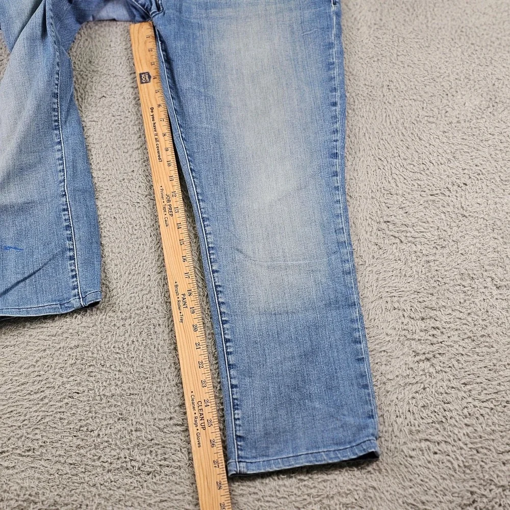 Fidelity Jeans Mens 38 Blue Stretch Denim Torino Texan Slim Fit M5090 Ink Stain